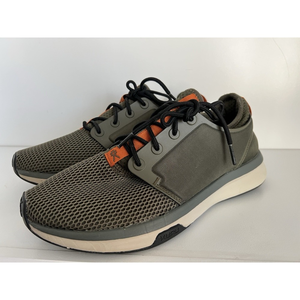 KURU High Performance‎ Atom Mesh Men's Size 7 Army Green Running Sneaker